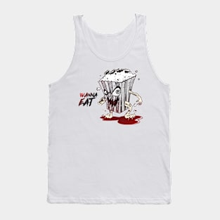 Scary Popcorn Tank Top